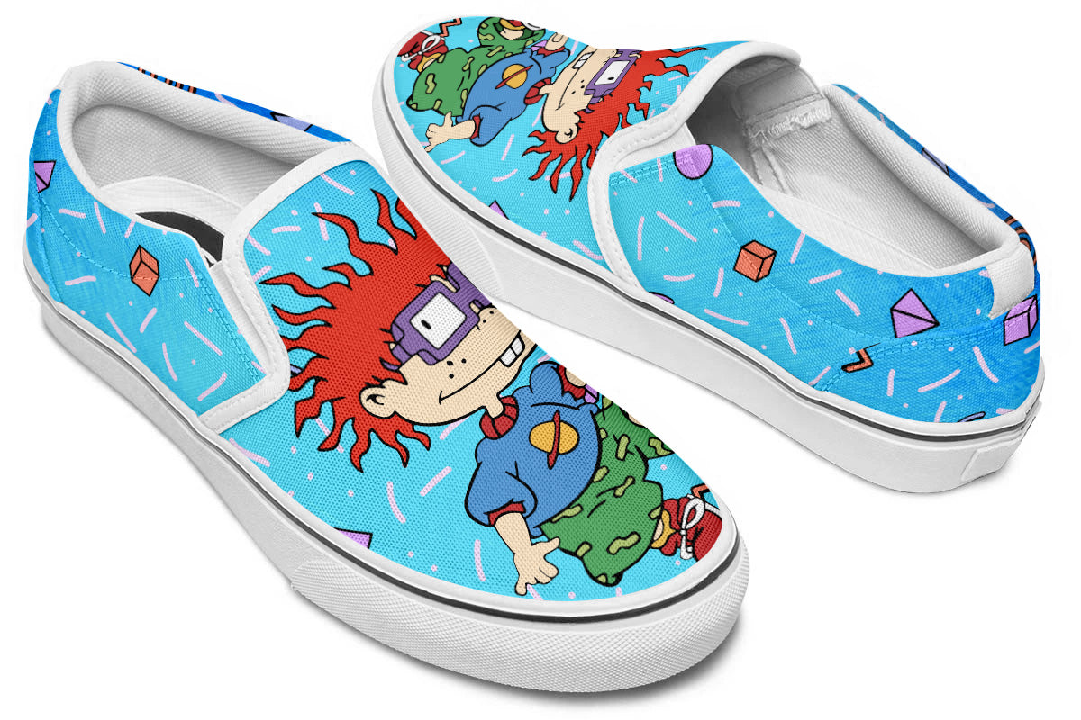 Rugrats Chuckie Finster Slip Ons