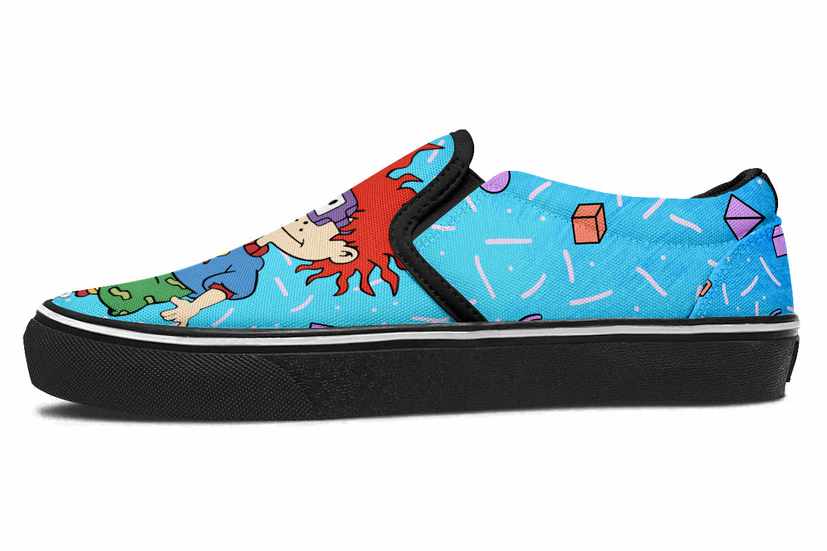 Rugrats Chuckie Finster Slip Ons