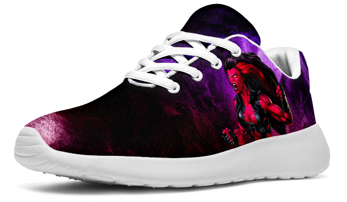 Marvel Red She-Hulk Sports Shoes