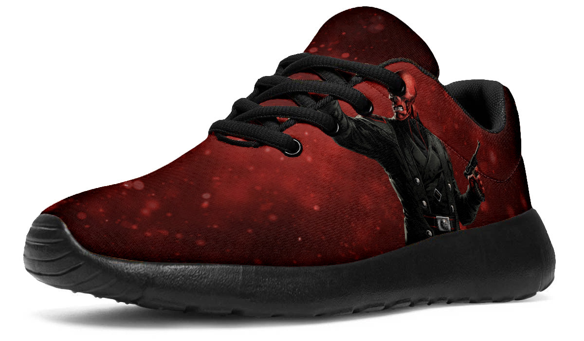 Marvel Red Skull Sports Shoes