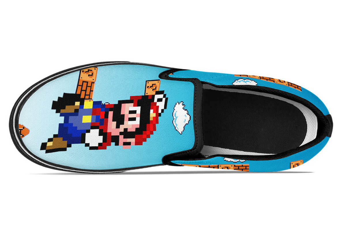 Super Mario 32Bit Slip Ons
