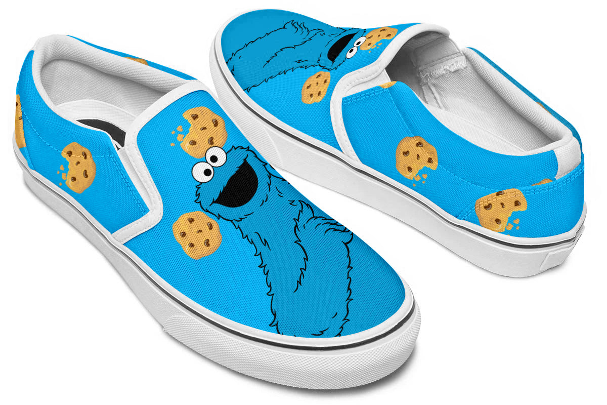Sesame Street Cookie Monster Slip Ons