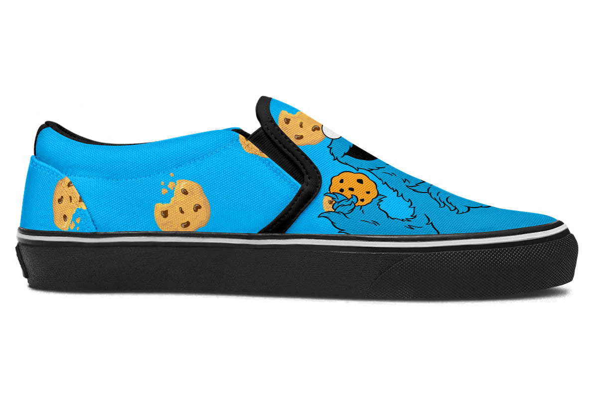 Sesame Street Cookie Monster Slip Ons