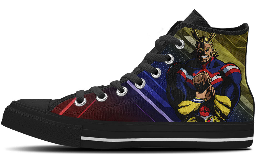 My Hero Academia All Might High Tops