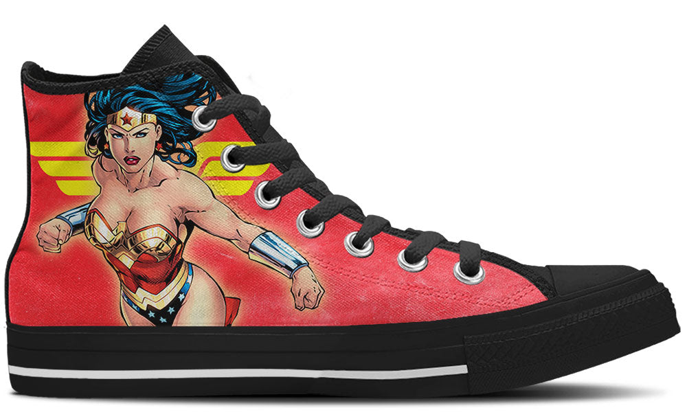 DC Comics Wonder Woman High Tops