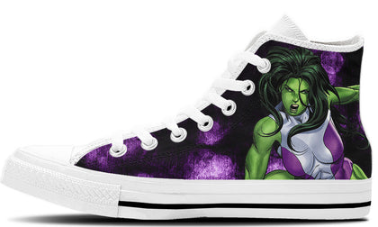 She-Hulk V2 High Tops
