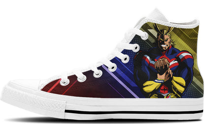 My Hero Academia All Might High Tops